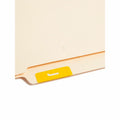 Smead AlphaZ ACCS Color-Coded Labels, Yellow, 1 Pack, SMD67180