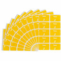 Smead AlphaZ ACCS Color-Coded Labels, Yellow, 1 Pack, SMD67180