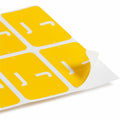 Smead AlphaZ ACCS Color-Coded Labels, Yellow, 1 Pack, SMD67180