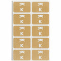 Smead AlphaZ ACCS Color-Coded Labels, Light Brown, 1 Pack, SMD67181