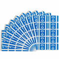 Smead AlphaZ ACCS Color-Coded Labels, Dark Blue, 1 Pack, SMD67185