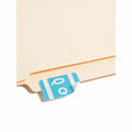 Smead AlphaZ ACCS Color-Coded Labels, Light Blue, 1 Pack, SMD67187