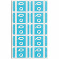 Smead AlphaZ ACCS Color-Coded Labels, Light Blue, 1 Pack, SMD67187