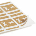 Smead AlphaZ ACCS Color-Coded Labels, Light Brown, 1 Pack, SMD67194