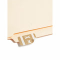 Smead AlphaZ ACCS Color-Coded Labels, Light Brown, 1 Pack, SMD67194