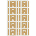 Smead AlphaZ ACCS Color-Coded Labels, Light Brown, 1 Pack, SMD67194