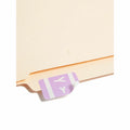 Smead AlphaZ ACCS Color-Coded Labels, Lavender, 1 Pack, SMD67195