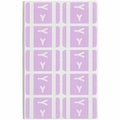 Smead AlphaZ ACCS Color-Coded Labels, Lavender, 1 Pack, SMD67195