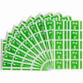 Smead AlphaZ ACCS Color-Coded Labels, Light Green, 1 Pack, SMD67196