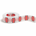 Smead BCCRN Bar-Style Color-Coded Labels, Pink, 500 / Roll, SMD67370