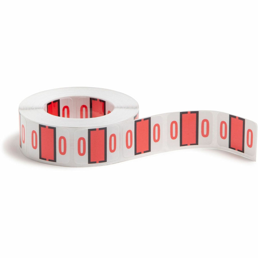 Smead BCCRN Bar-Style Color-Coded Labels, Pink, 500 / Roll, SMD67370