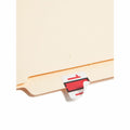 Smead BCCRN Bar-Style Color-Coded Labels, Red, 500 / Roll, SMD67371