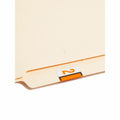 Smead BCCRN Bar-Style Color-Coded Labels, Light Orange, 500 / Roll, SMD67372