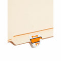 Smead BCCRN Bar-Style Color-Coded Labels, Light Orange, 500 / Roll, SMD67372