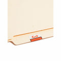 Smead BCCRN Bar-Style Color-Coded Labels, Dark Orange, 500 / Roll, SMD67373
