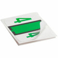 Smead BCCRN Bar-Style Color-Coded Labels, Light Green, 500 / Roll, SMD67374
