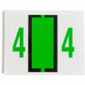 Smead BCCRN Bar-Style Color-Coded Labels, Light Green, 500 / Roll, SMD67374