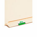 Smead BCCRN Bar-Style Color-Coded Labels, Light Green, 500 / Roll, SMD67374