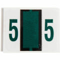 Smead BCCRN Bar-Style Color-Coded Labels, Dark Green, 500 / Roll, SMD67375