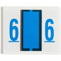 Smead BCCRN Bar-Style Color-Coded Labels, Blue, 500 / Roll, SMD67376