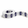 Smead BCCRN Bar-Style Color-Coded Labels, Purple, 500 / Roll, SMD67377
