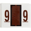 Smead BCCRN Bar-Style Color-Coded Labels, Brown, 500 / Roll, SMD67379