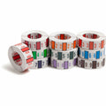 Smead BCCRN Bar-Style Color-Coded Labels, Assorted, 5000 / Box, SMD67380