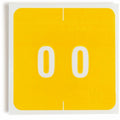 Smead DCC Color-Coded Numeric Labels, Assorted, 1 Box, SMD67430