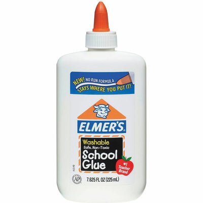 Elmer's Washable School Glue, White, EPIE308
