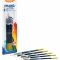 Dixon Ticonderoga Prang Multipurpose Hobby Brush Set, Red, 5 / Set, DIX94005