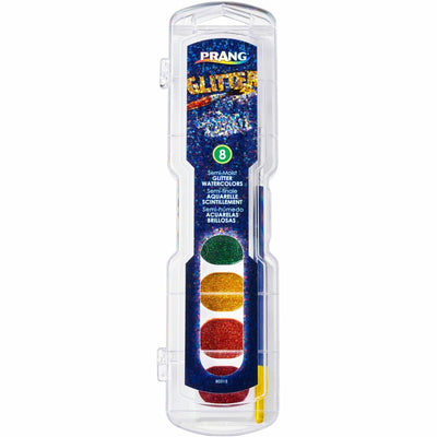 Dixon Ticonderoga Prang Glitter Watercolors Set, 8 / Set, DIX80515