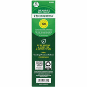 Ticonderoga Laddie No. 2 Pencils with Erasers, 1 Dozen