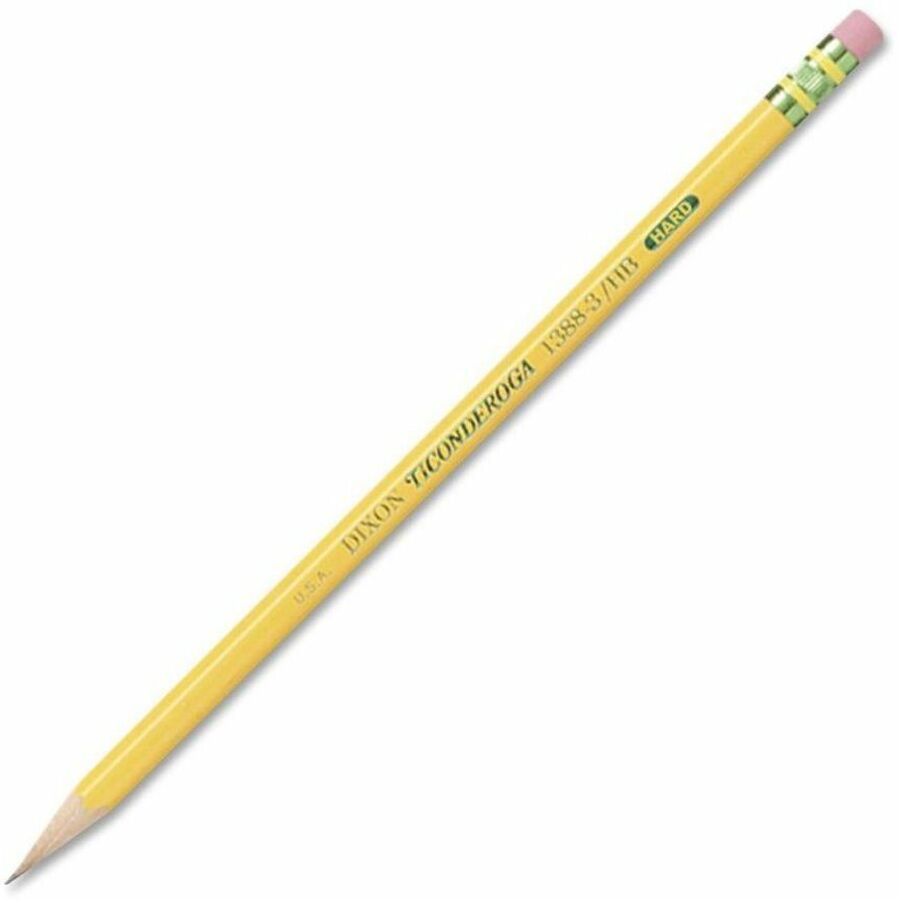 Ticonderoga Wood-Cased Pencils, Antimicrobial, 1 Dozen, DIX1388-3