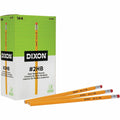 Dixon Ticonderoga Woodcase No.2 Eraser Pencils, 144 / Box, DIX14412