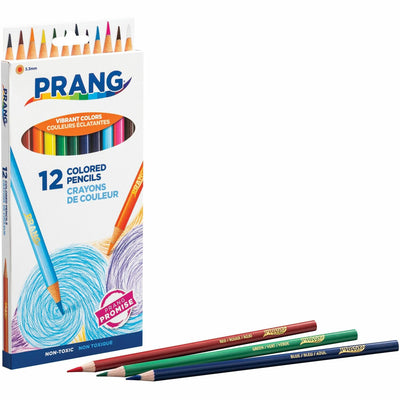 Dixon Ticonderoga Prang Colored Pencils, 12 / Set, DIX22120