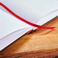 ACCO Black n' Red Casebound Ruled Notebooks - A4, 8 1/4" x 11 3/4", JDKD66174