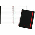 ACCO Black n' Red Business Notebook, 4 1/8" x 5 7/8", JDKF67010