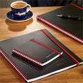 ACCO Black n' Red Business Notebook, 4 1/8" x 5 7/8", JDKF67010
