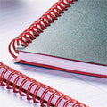 ACCO Black n' Red Business Notebook, 4 1/8" x 5 7/8", JDKF67010