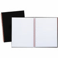 ACCO Black n' Red Hardcover Business Notebook, 8 1/2" x 11", JDKK67030