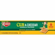 Keebler Club & Cheddar Sandwich Crackers, 1 Box
