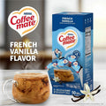 Nestle Professional Coffee mate French Vanilla Nondairy Liquid Creamer Singles, White, 50 / Box, NES35170