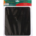 Compucessory Smooth Cloth Nonskid Mouse Pads, Black, CCS23617