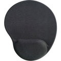 Compucessory Gel Mouse Pads, Black, CCS55151