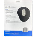 Compucessory Gel Mouse Pads, Black, CCS55151