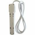 Compucessory 6-Outlet Strip Office Surge Protector, Putty, CCS25102