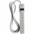 Compucessory 6-Outlet Strip Office Surge Protector, Putty, CCS25102