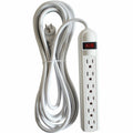 Compucessory 6-Outlet Power Strips, Light Gray, CCS55157