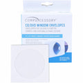 Compucessory CD/DVD White Window Envelopes, 100 / Box, CCS26500