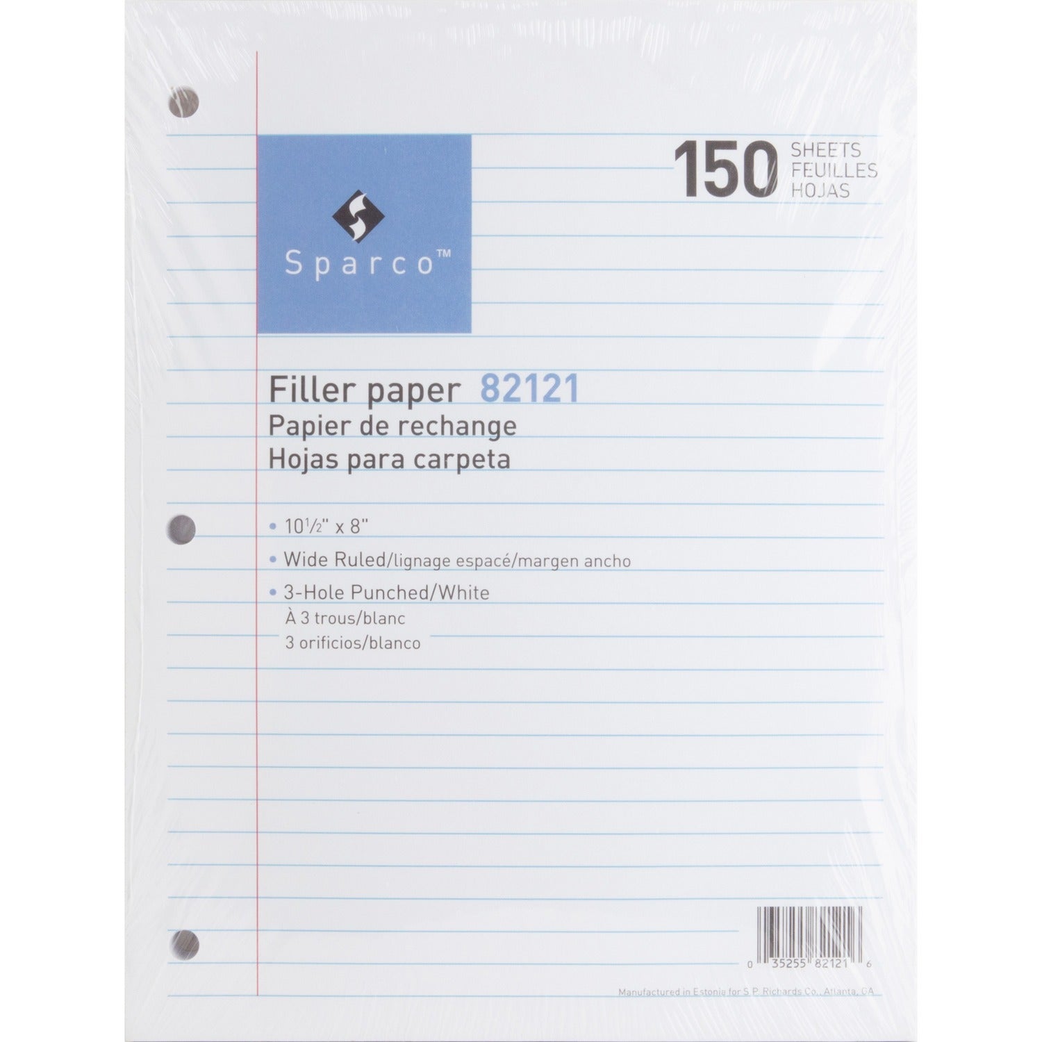Sparco 3HP Filler Paper, 1 Pack
